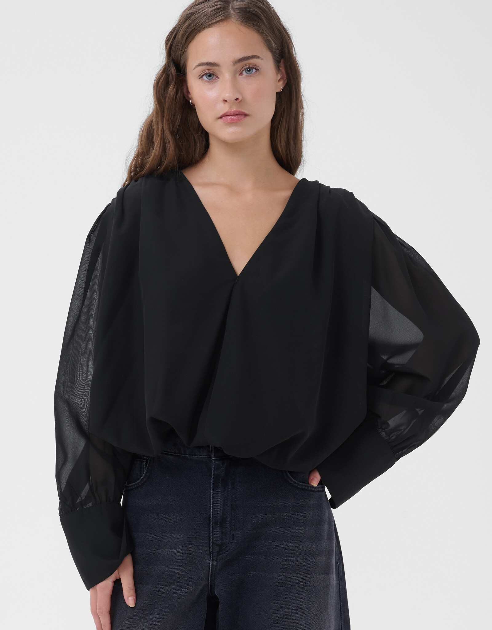 My Essential Wardrobe Rasoli Blouse Black