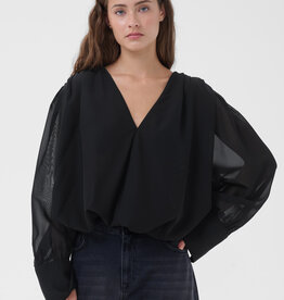 My Essential Wardrobe Rasoli Blouse Black
