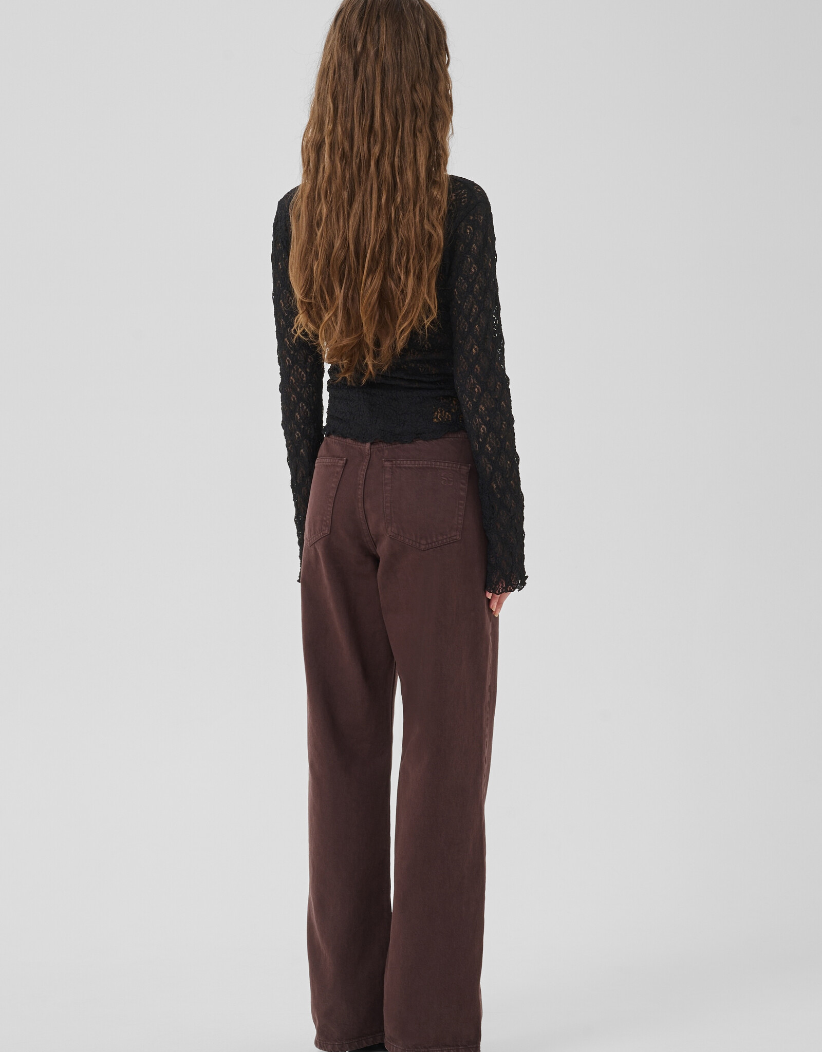 My Essential Wardrobe Etta Turtleneck Blouse Black