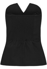 My Essential Wardrobe Evelina Shaped Top Black
