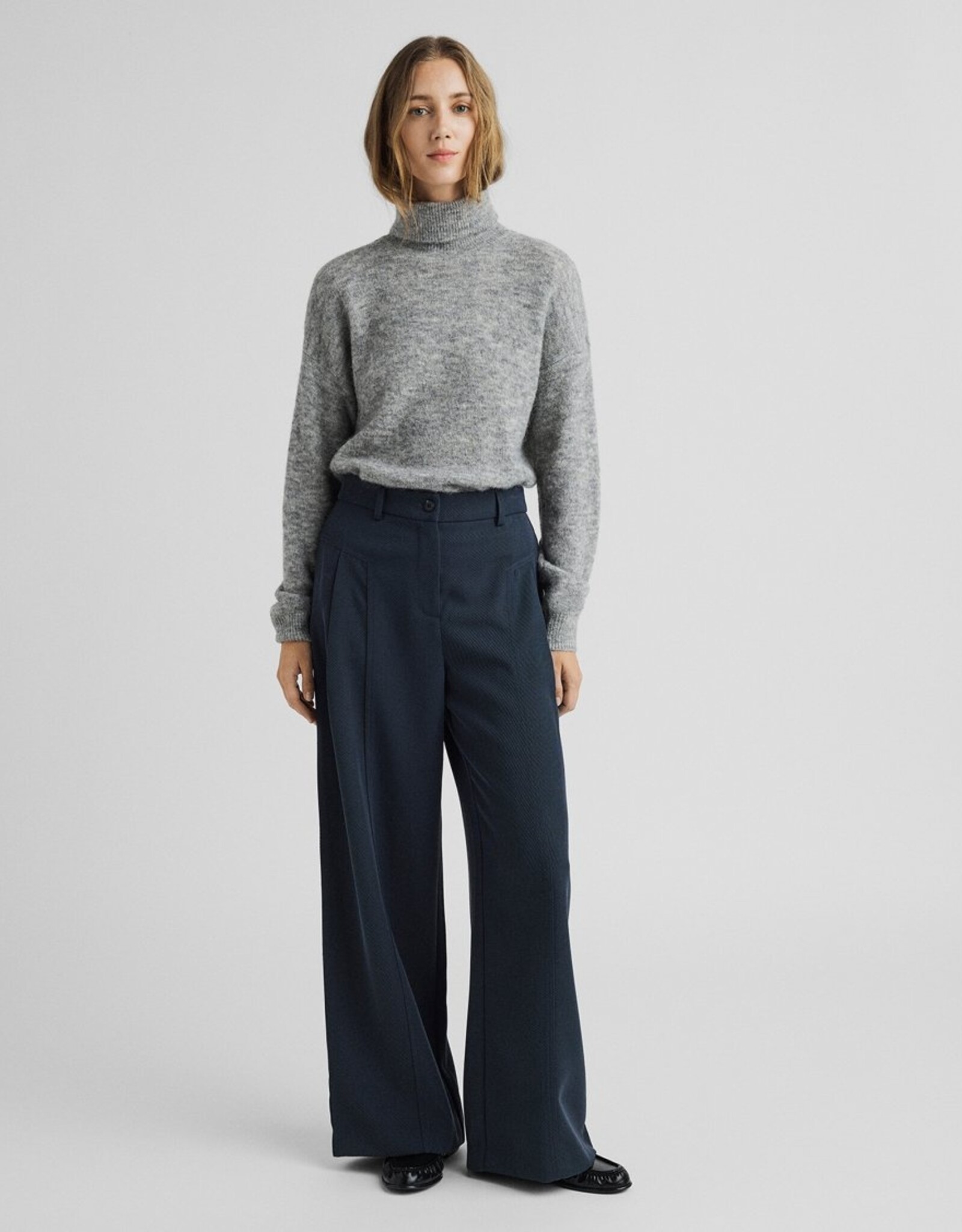 Moss Copenhagen Lauretta HW Pants India Ink