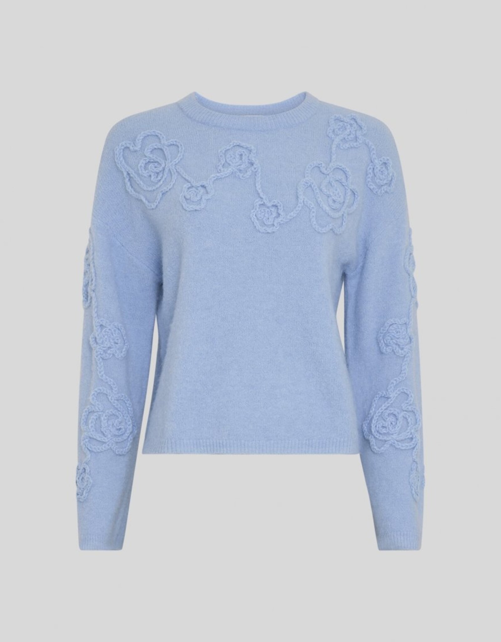 Moss Copenhagen Miabelle Hope Pullover EMB Windsurfer/Flwr