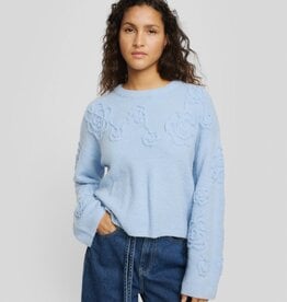 Moss Copenhagen Miabelle Hope Pullover EMB Windsurfer/Flwr