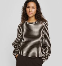 Moss Copenhagen Sofia Sweatshirt STP Molé/Oatmeal