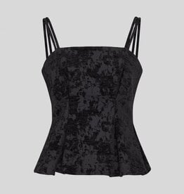Moss Copenhagen Claudia Strap Top Black