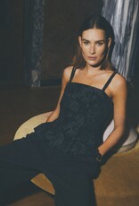 Moss Copenhagen Claudia Strap Top Black