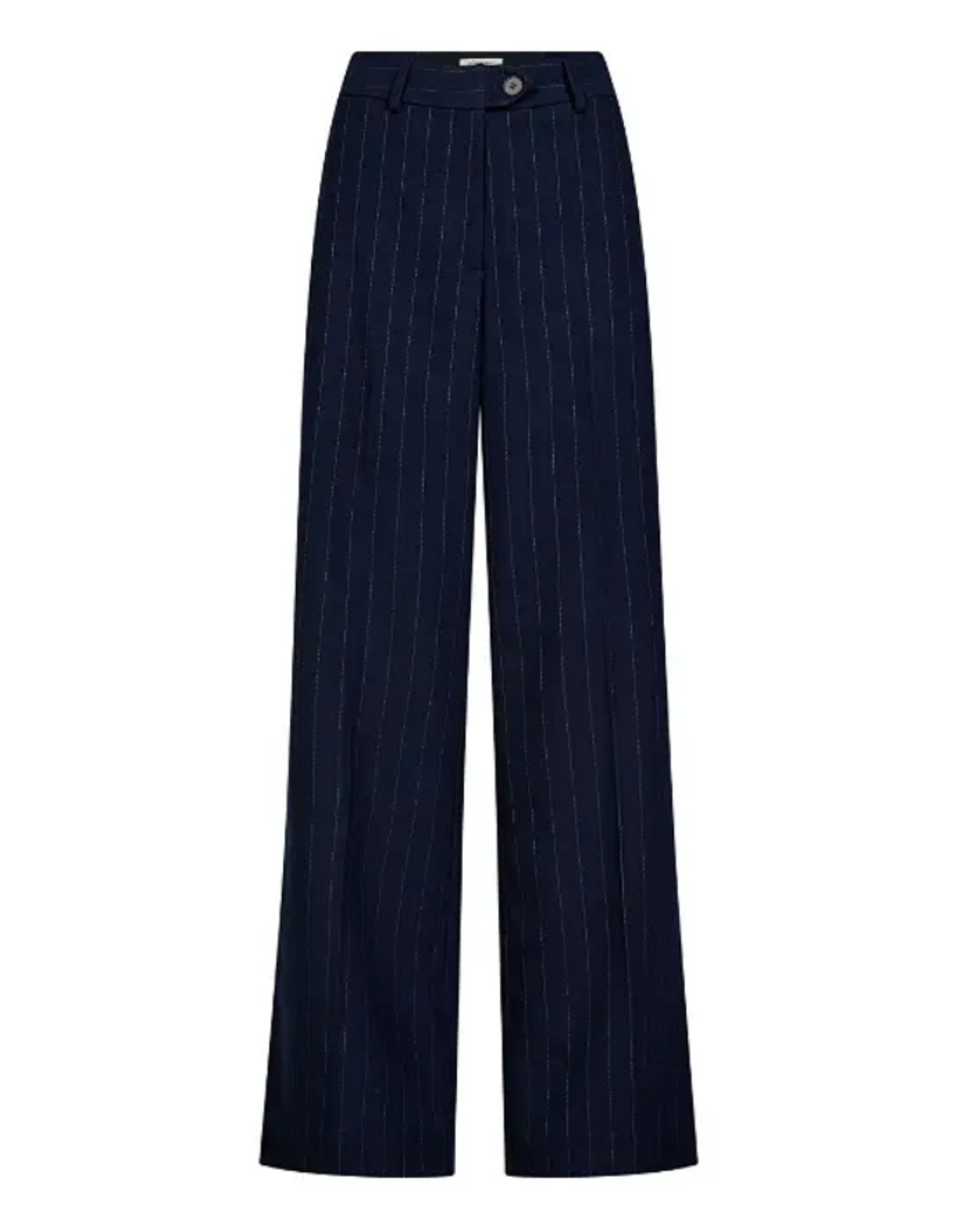 Co'Couture Gabie Pin Wide Pant Navy L34