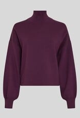 Moss Copenhagen Mercy East M Pullover Potent Purple