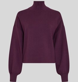 Moss Copenhagen Mercy East M Pullover Potent Purple