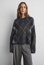 Moss Copenhagen Adin Hope Pullover India Ink Mel/MGM