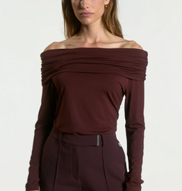 Aaiko Josie Top Bordeaux