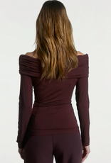 Aaiko Josie Top Bordeaux