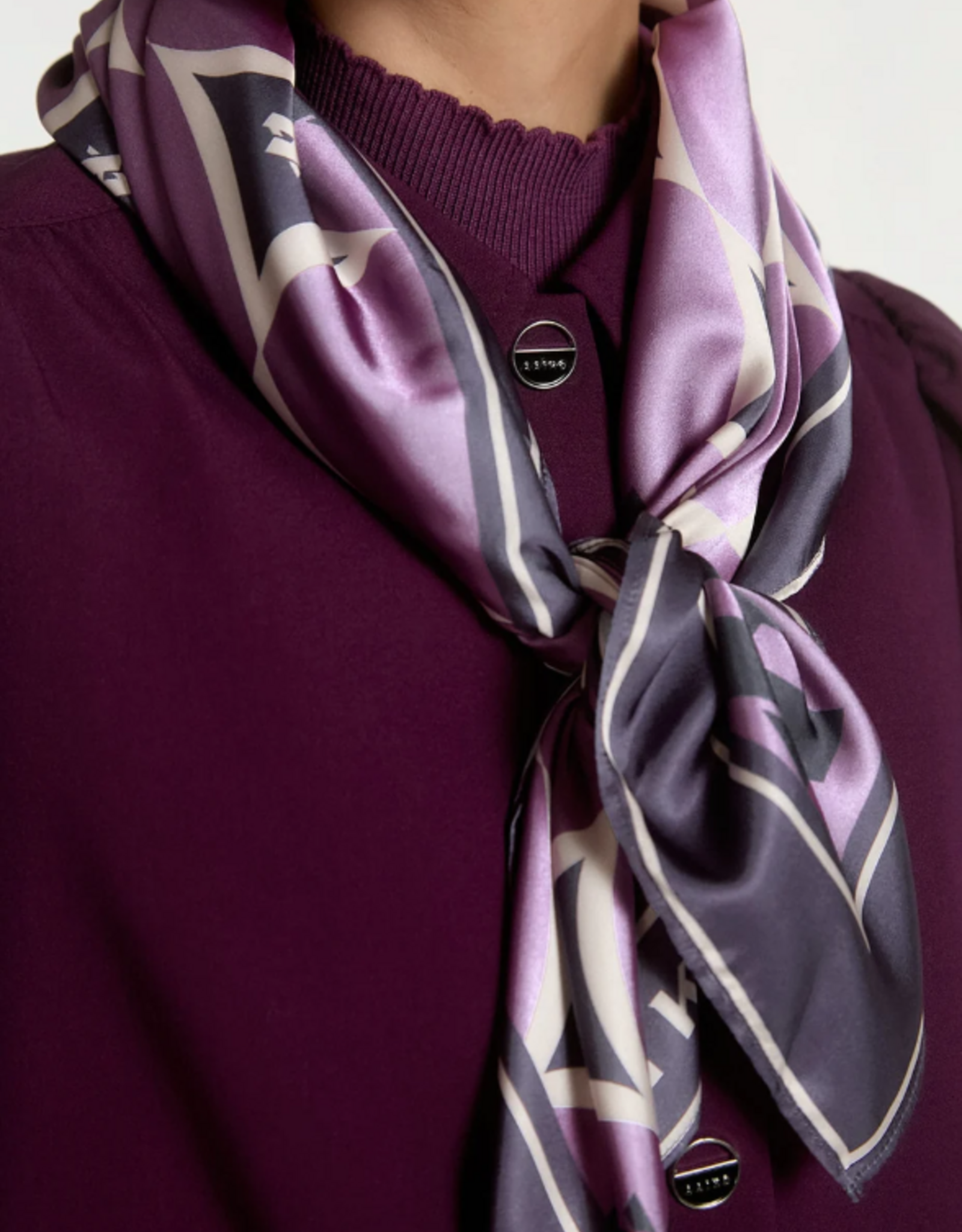 Aaiko Scarf Italian Plum