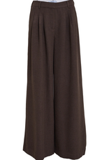 Minus Viona Mid Waist Pant Bracken Brown