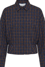 Minus Christi Shirt Royal Blue Checked