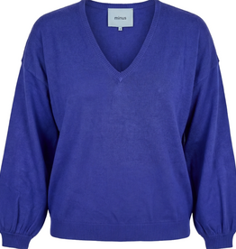 Minus Peyton Knit Pullover Royal Blue