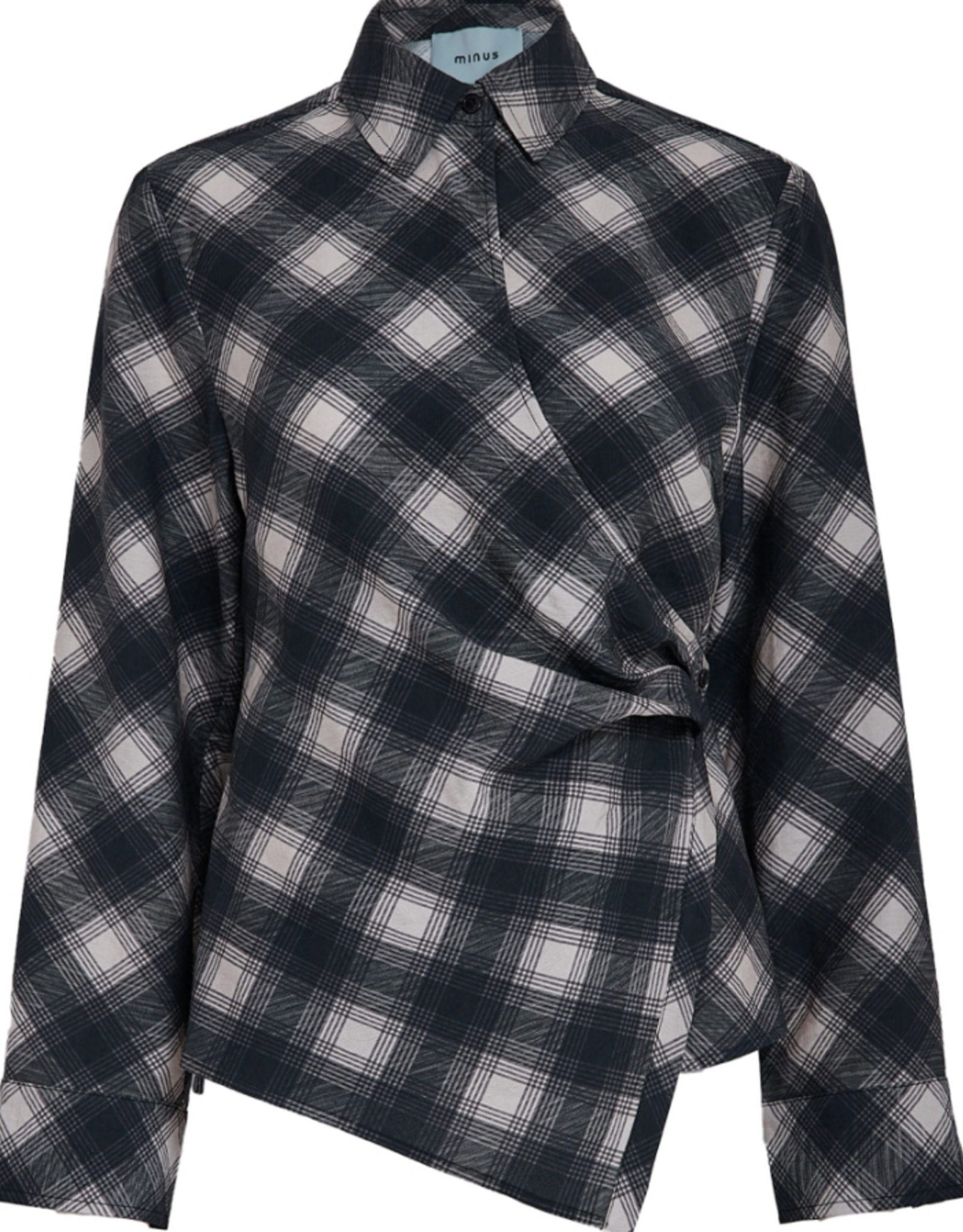 Minus Willow Blouse Black Check