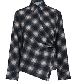 Minus Willow Blouse Black Check