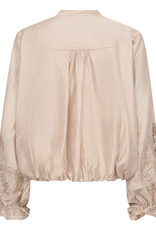 Co'Couture Melin Balloon Emb Shirt Champagne