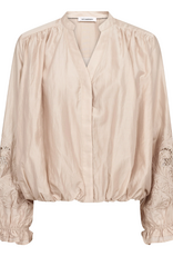 Co'Couture Melin Balloon Emb Shirt Champagne