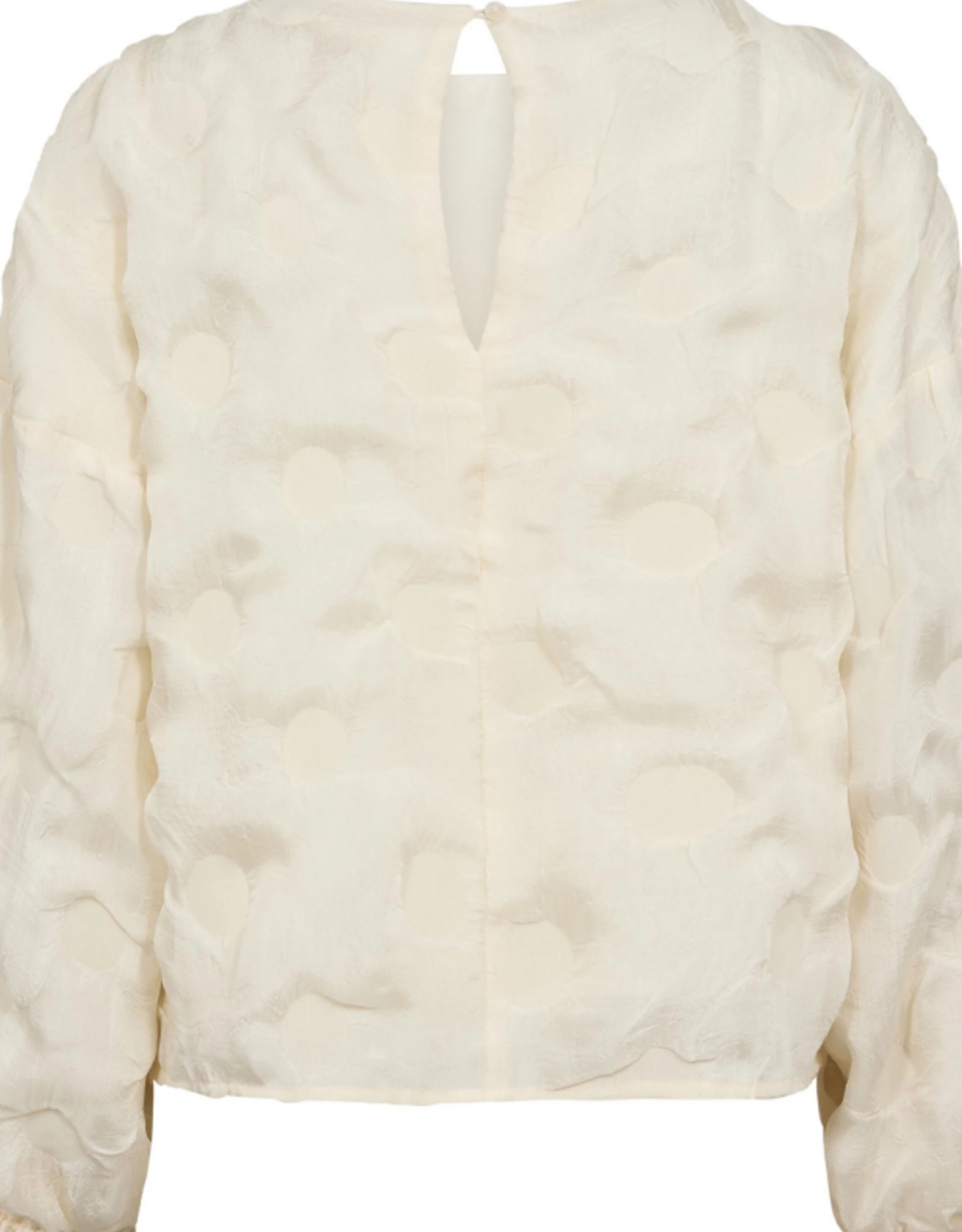 Co'Couture Feron Structure Blouse Off-White