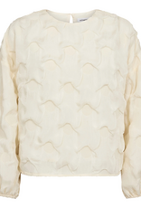 Co'Couture Feron Structure Blouse Off-White
