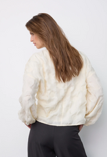 Co'Couture Feron Structure Blouse Off-White