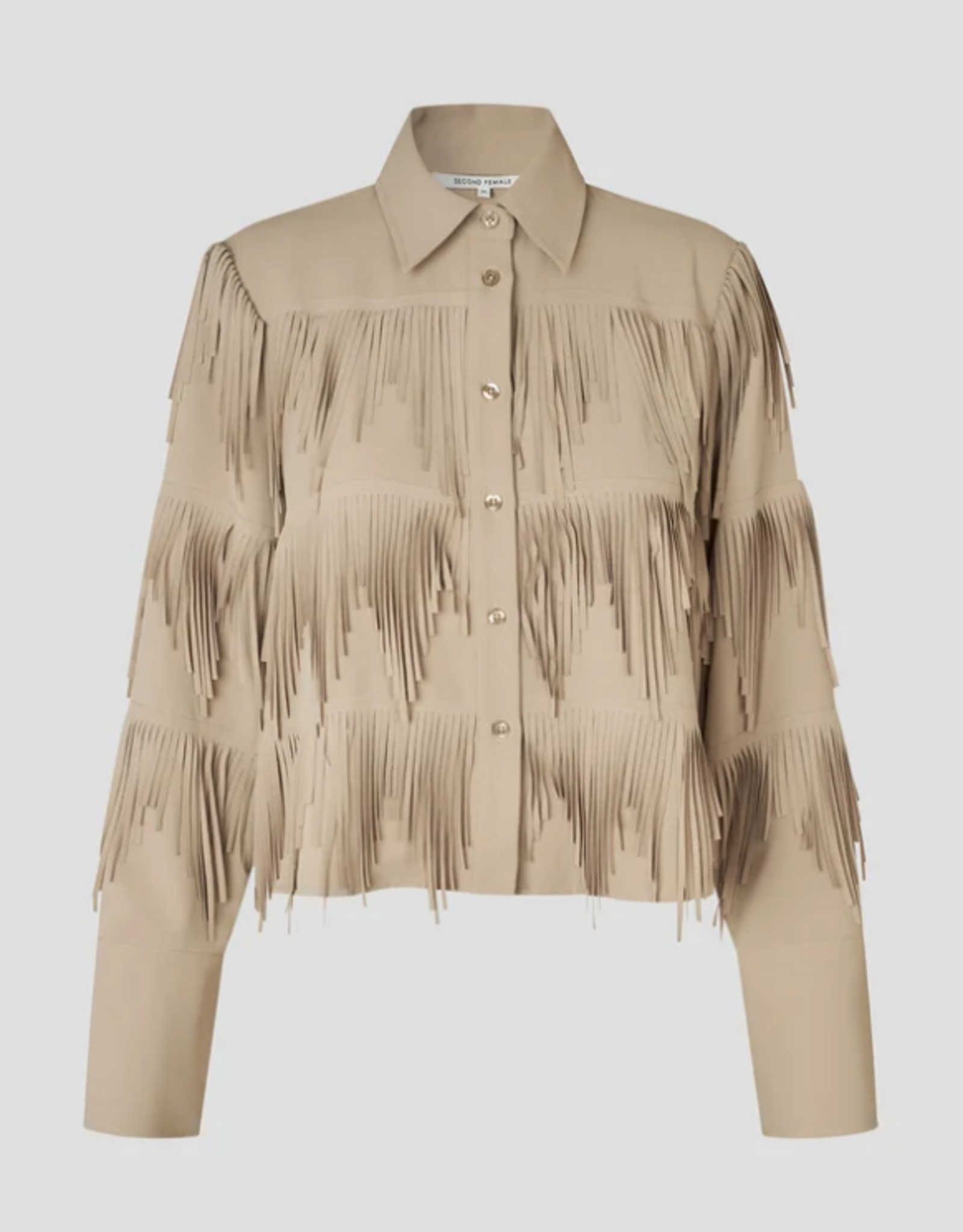 Second Female Dancing Cropped Shirt Chinchilla