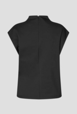 Second Female Arkai Drape Top Black