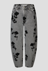Second Female Lawrissa Denim Barrel Jeans Denim Grey