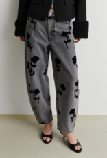 Second Female Lawrissa Denim Barrel Jeans Denim Grey