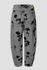 Second Female Lawrissa Denim Barrel Jeans Denim Grey