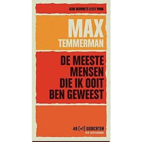 Max Temmerman De meeste mensen die ik ooit ben geweest Max Temmerman De meeste mensen die ik ooit ben geweest