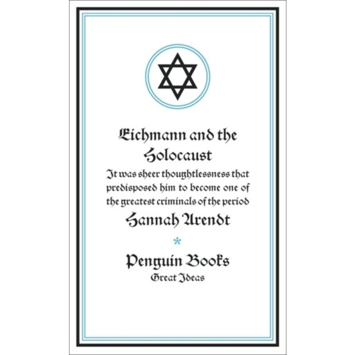 Hannah Arendt Eichmann & The Holocaust