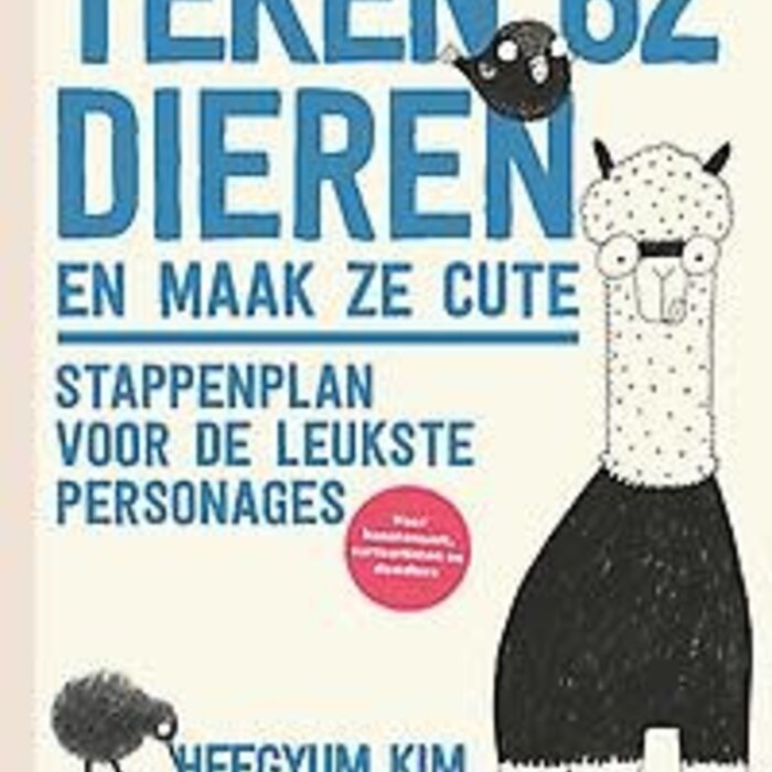 Teken 62 dieren en maak ze cute