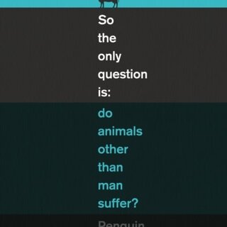 Why Vegan?