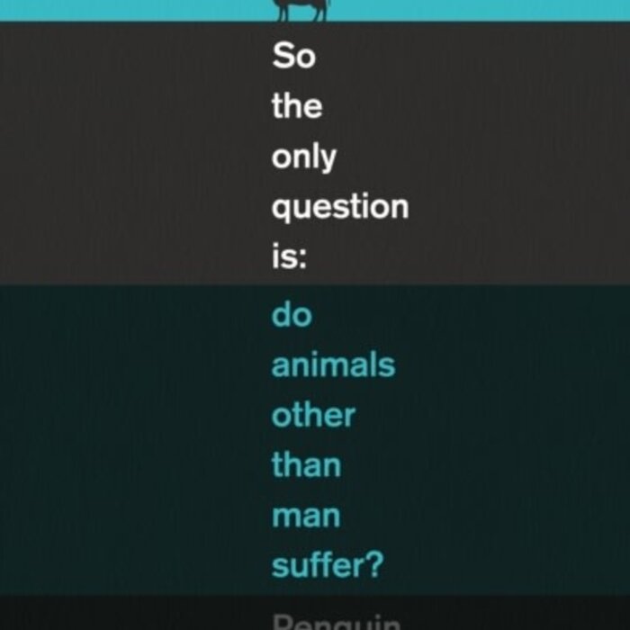 Why Vegan?