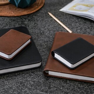 Smart Book Light (Fibre Leather) - Mini Brown
