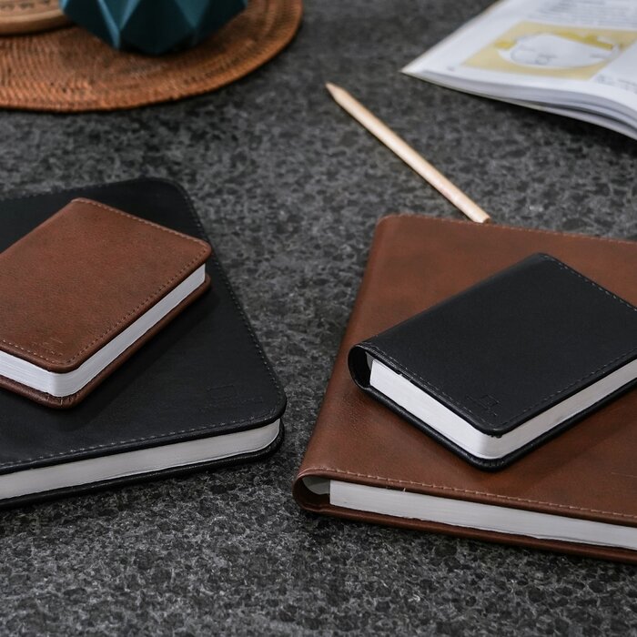 Smart Book Light (Fibre Leather) - Mini Brown
