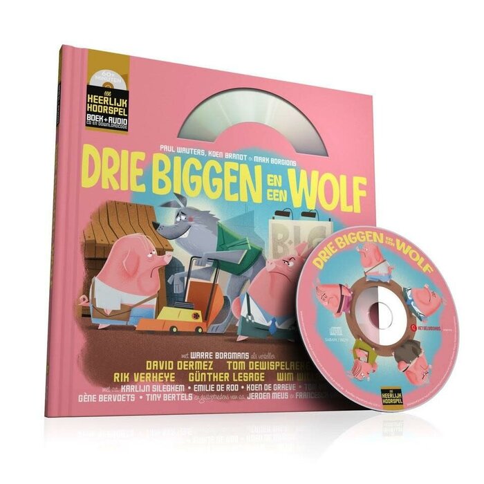 Heerlijk Hoorspel: Drie biggen en een wolf
