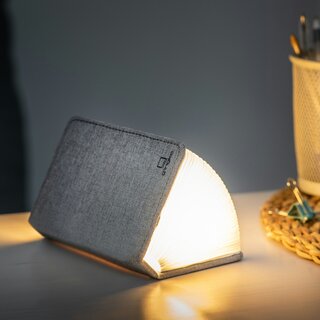 Smart Book Light (Linen Fabric) - Mini Urban Grey