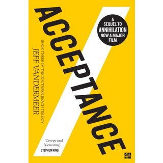 Jeff VanderMeer Acceptance (Book 3)