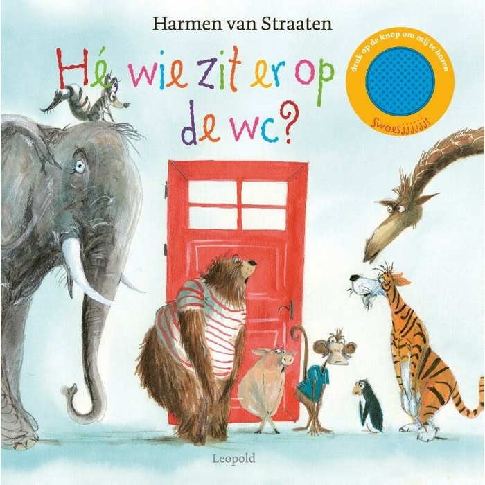 Hé, wie zit er op de wc