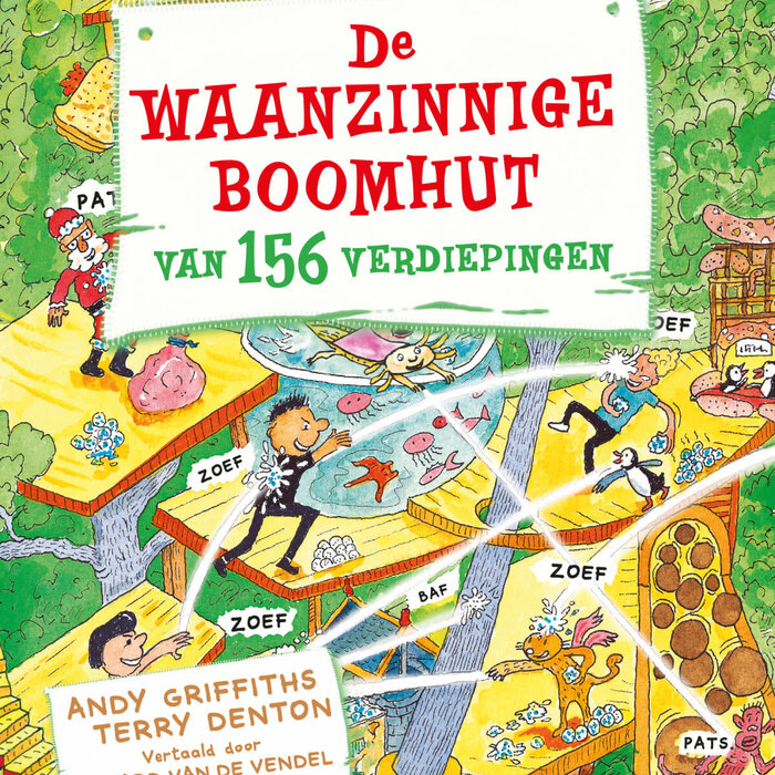 Andy Griffiths De waanzinnige boomhut van 156 verdiepingen