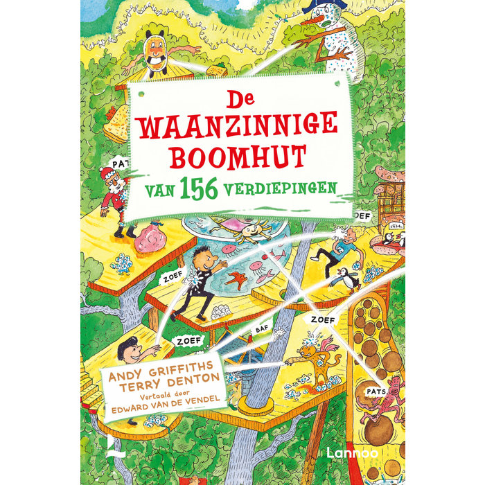 Andy Griffiths De waanzinnige boomhut van 156 verdiepingen