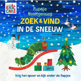 Eric Carle Rupsje Nooitgenoeg - Zoek & vind in de sneeuw