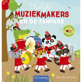 Vrolijke muziekmakers en de fanfare