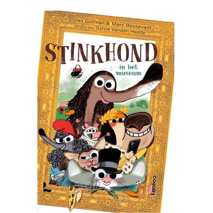 Colas Gutman Stinkhond in het museum