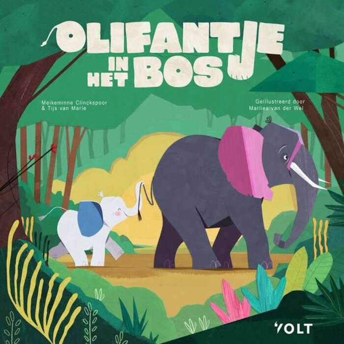 Olifantje in het bos