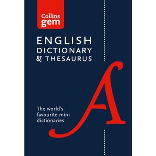 English Gem Dictionary and Thesaurus